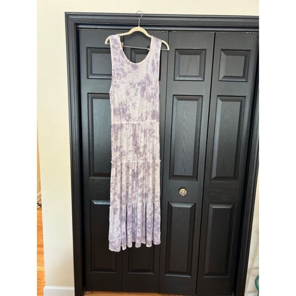 Knox‎ Rose maxi dress grey tie-dye size xxl